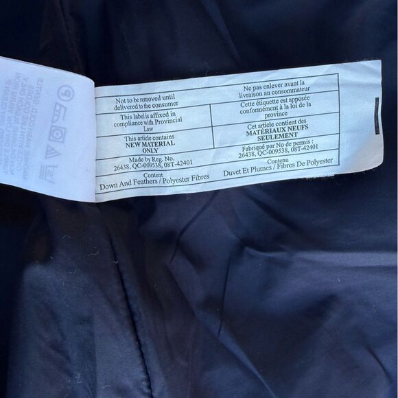 J. crew Navy Green down fill Plaid Zip Up quilted Vest Snap Pockets XS waterfowl - Picture 7 of 8